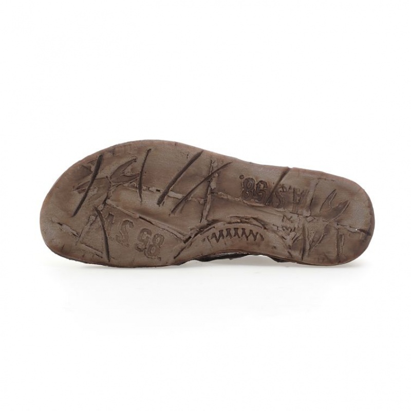 Sandalias A.S.98 Romi Mujer Chocolate | ES-XJP892401