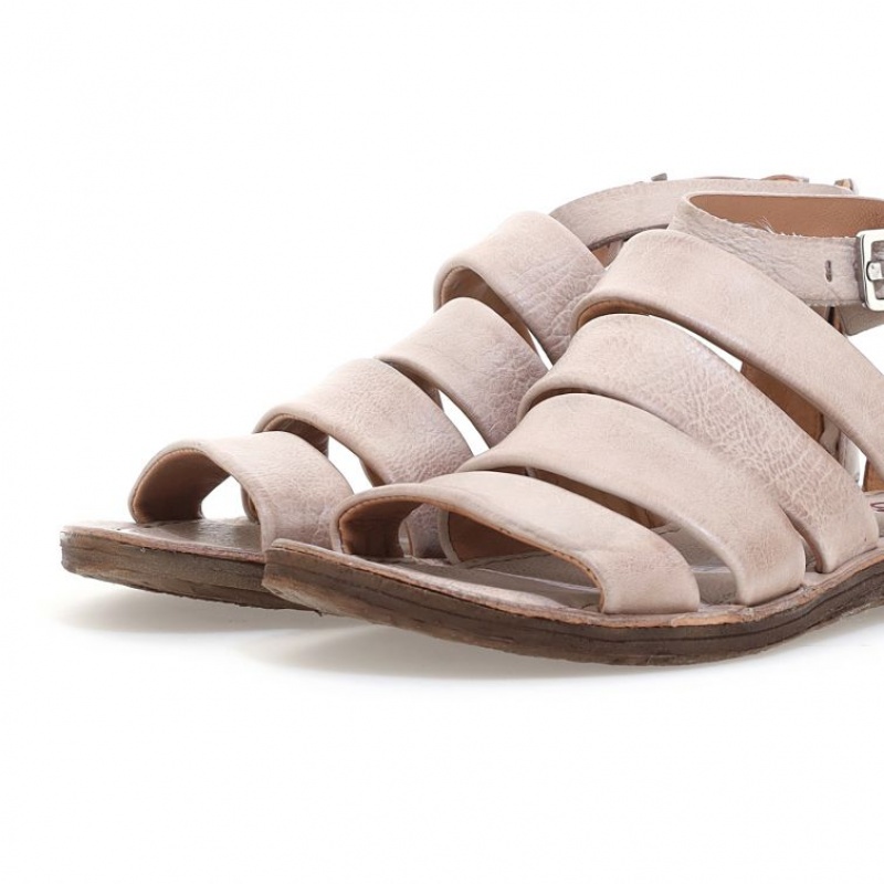 Sandalias A.S.98 Ros Mujer Gris | ES-VFM759623
