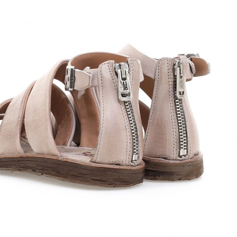 Sandalias A.S.98 Ros Mujer Gris | ES-VFM759623