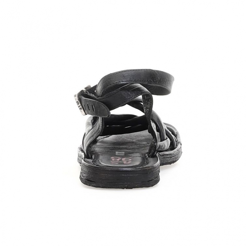 Sandalias A.S.98 Rylee Mujer Negras | ES-GWC096841