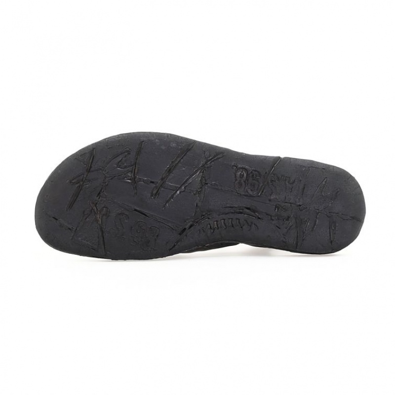 Sandalias A.S.98 Rylee Mujer Negras | ES-GWC096841