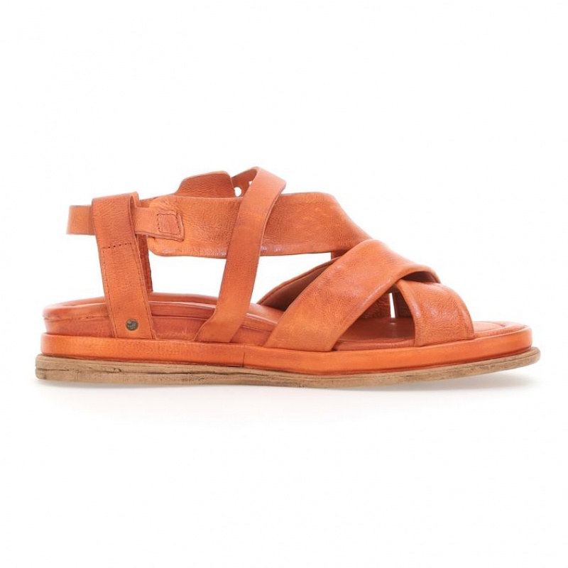 Sandalias A.S.98 Sallie Mujer Naranjas | ES-WFK837561