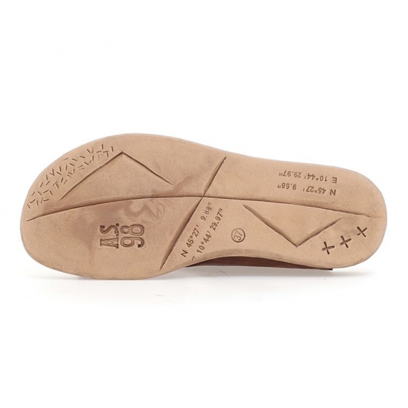 Sandalias A.S.98 Sarah Mujer Kaki | ES-FZH512643