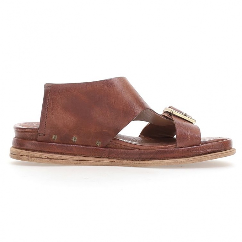 Sandalias A.S.98 Sarah Mujer Kaki | ES-FZH512643