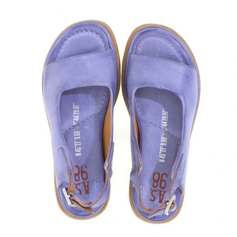 Sandalias A.S.98 Sera Mujer Moradas | ES-HBI248956