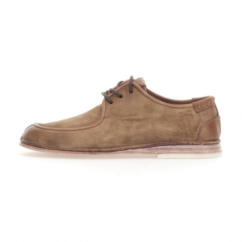 flat shoes A.S.98 Alf Hombre Marrones Claro | ES-HAS683104