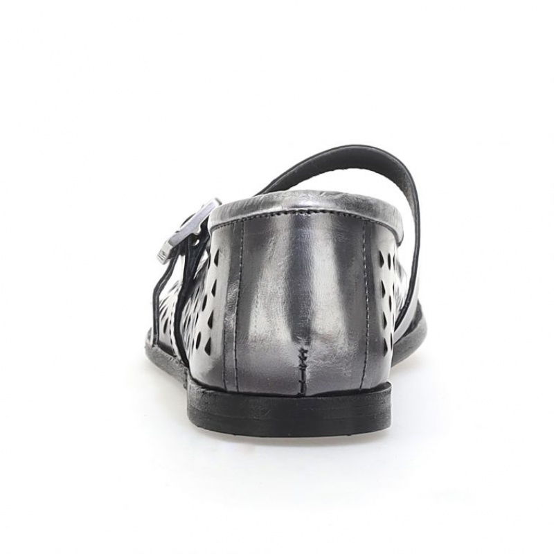 flat shoes A.S.98 Jacaline Mujer Titanium | ES-GCF251609