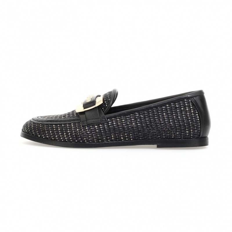 flat shoes A.S.98 Janele Mujer Negras | ES-ROX049172
