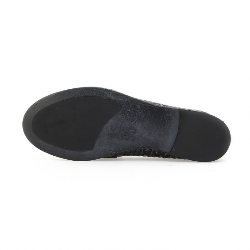 flat shoes A.S.98 Janele Mujer Negras | ES-ROX049172