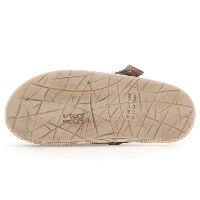 flat shoes A.S.98 Mules Mike Hombre Marrones | ES-FUP013825