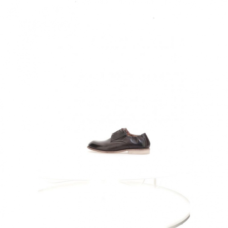 flat shoes A.S.98 Oberon Hombre Negras | ES-KDS748053