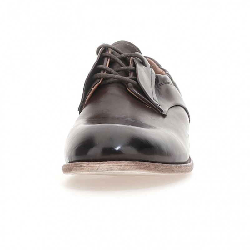 flat shoes A.S.98 Oberon Hombre Negras | ES-KDS748053