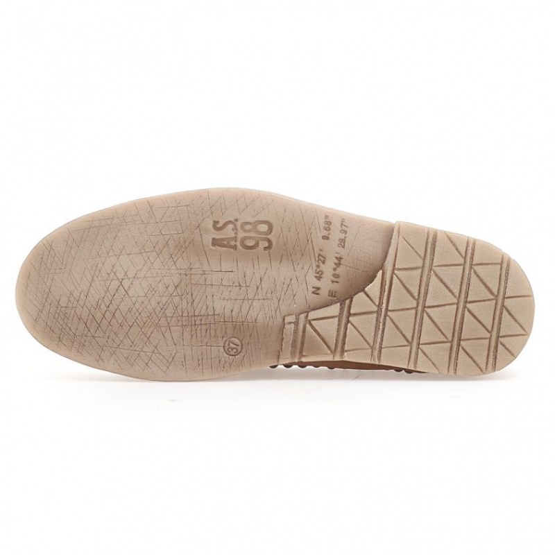 flat shoes A.S.98 Tami Mujer Kaki | ES-GRH621580