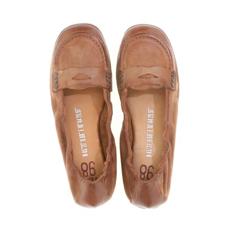 flat shoes A.S.98 Zavia Mujer Kaki | ES-XEB142086
