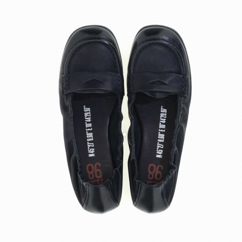 flat shoes A.S.98 Zavia Mujer Negras | ES-BMR584207