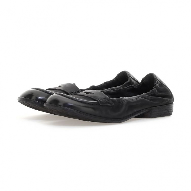 flat shoes A.S.98 Zavia Mujer Negras | ES-BMR584207